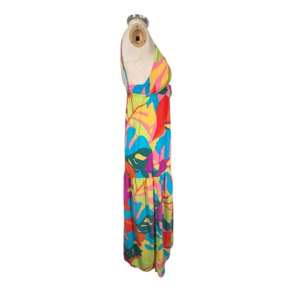 L*Space Victoria Copacabana Tropical Print Sleeveless Maxi Dress Size XS - Picture 3 of 11